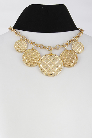 Thick Choker With Chain And Circle Attachment 6DCA9